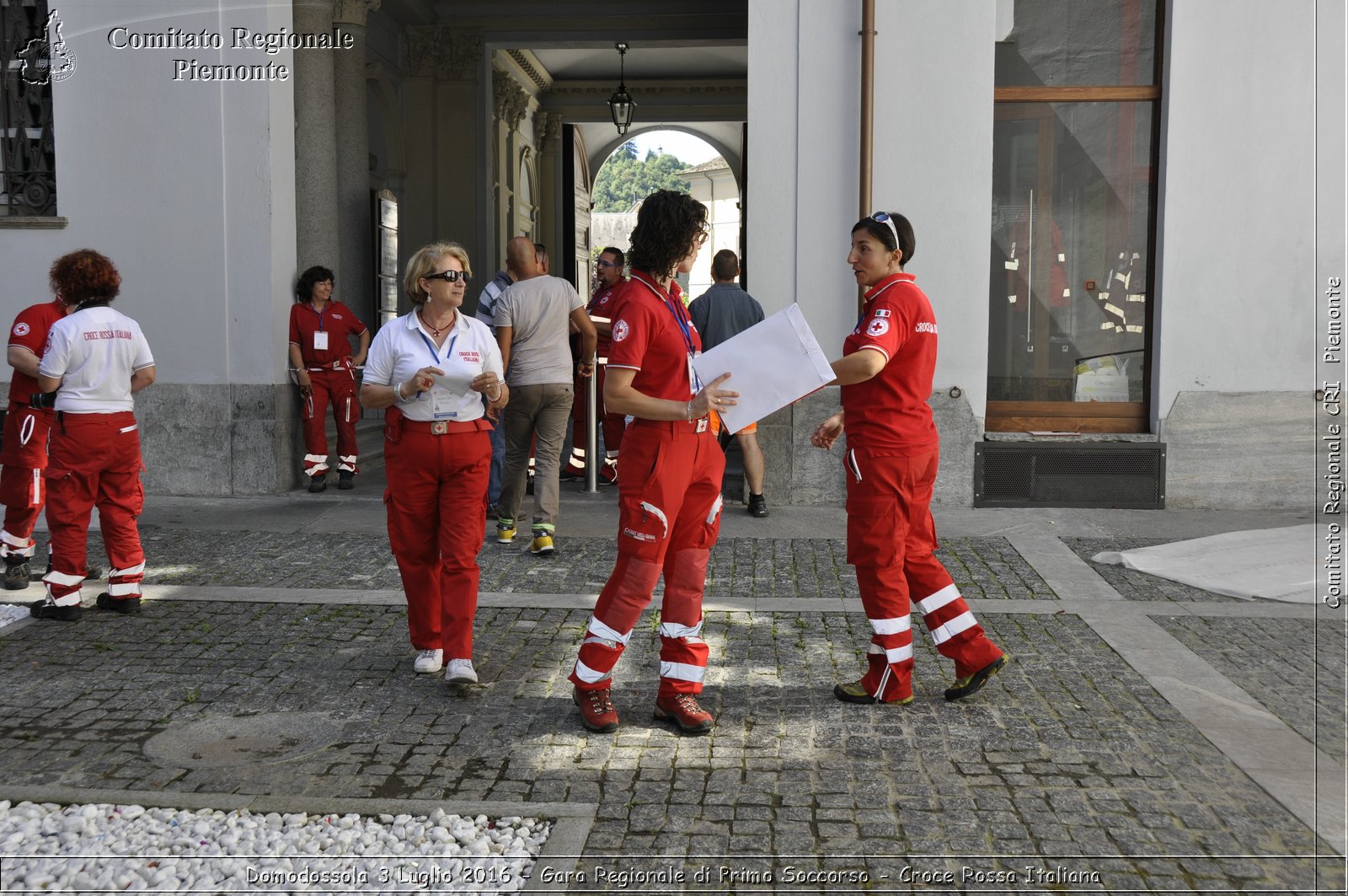 Domodossola 3 Luglio 2016 - Gara Regionale di Primo Soccorso - Croce Rossa Italiana- Comitato Regionale del Piemonte