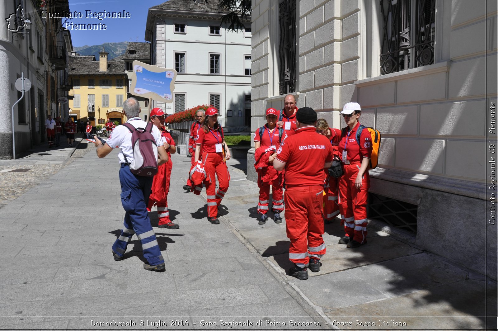 Domodossola 3 Luglio 2016 - Gara Regionale di Primo Soccorso - Croce Rossa Italiana- Comitato Regionale del Piemonte