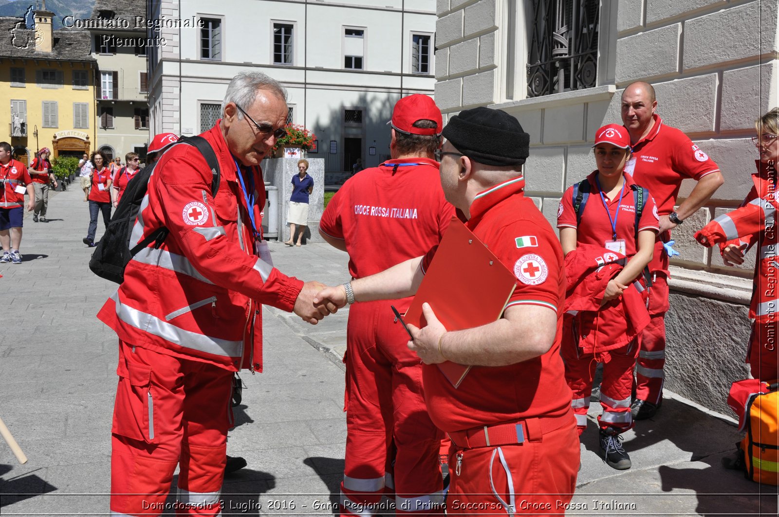 Domodossola 3 Luglio 2016 - Gara Regionale di Primo Soccorso - Croce Rossa Italiana- Comitato Regionale del Piemonte