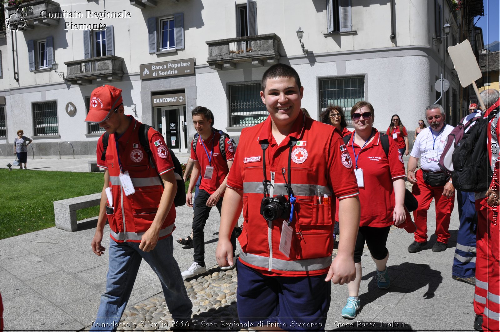 Domodossola 3 Luglio 2016 - Gara Regionale di Primo Soccorso - Croce Rossa Italiana- Comitato Regionale del Piemonte