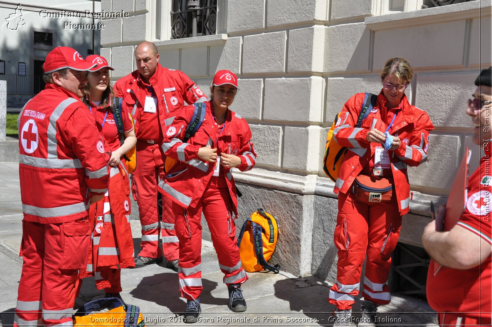 Domodossola 3 Luglio 2016 - Gara Regionale di Primo Soccorso - Croce Rossa Italiana- Comitato Regionale del Piemonte