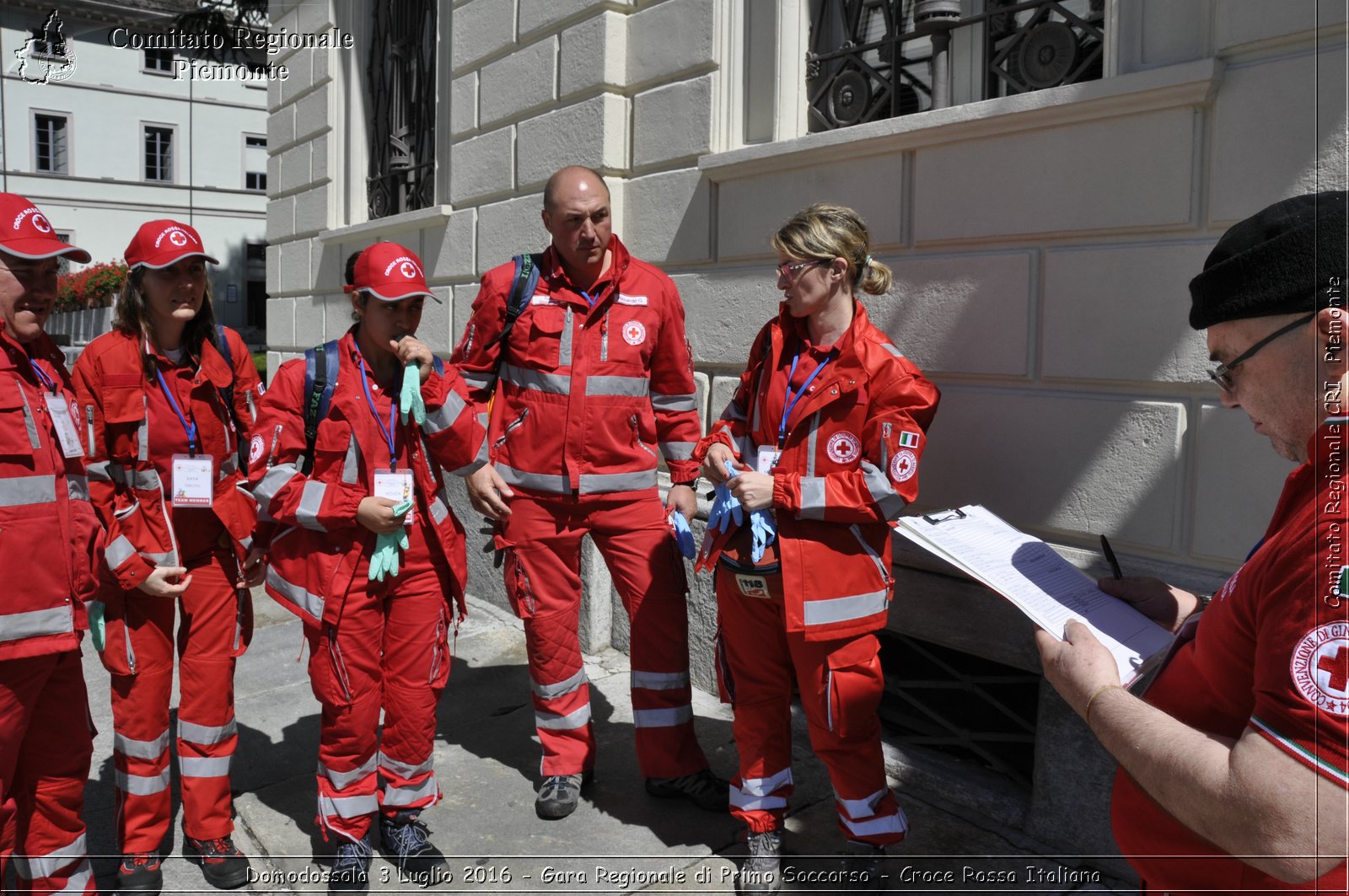 Domodossola 3 Luglio 2016 - Gara Regionale di Primo Soccorso - Croce Rossa Italiana- Comitato Regionale del Piemonte