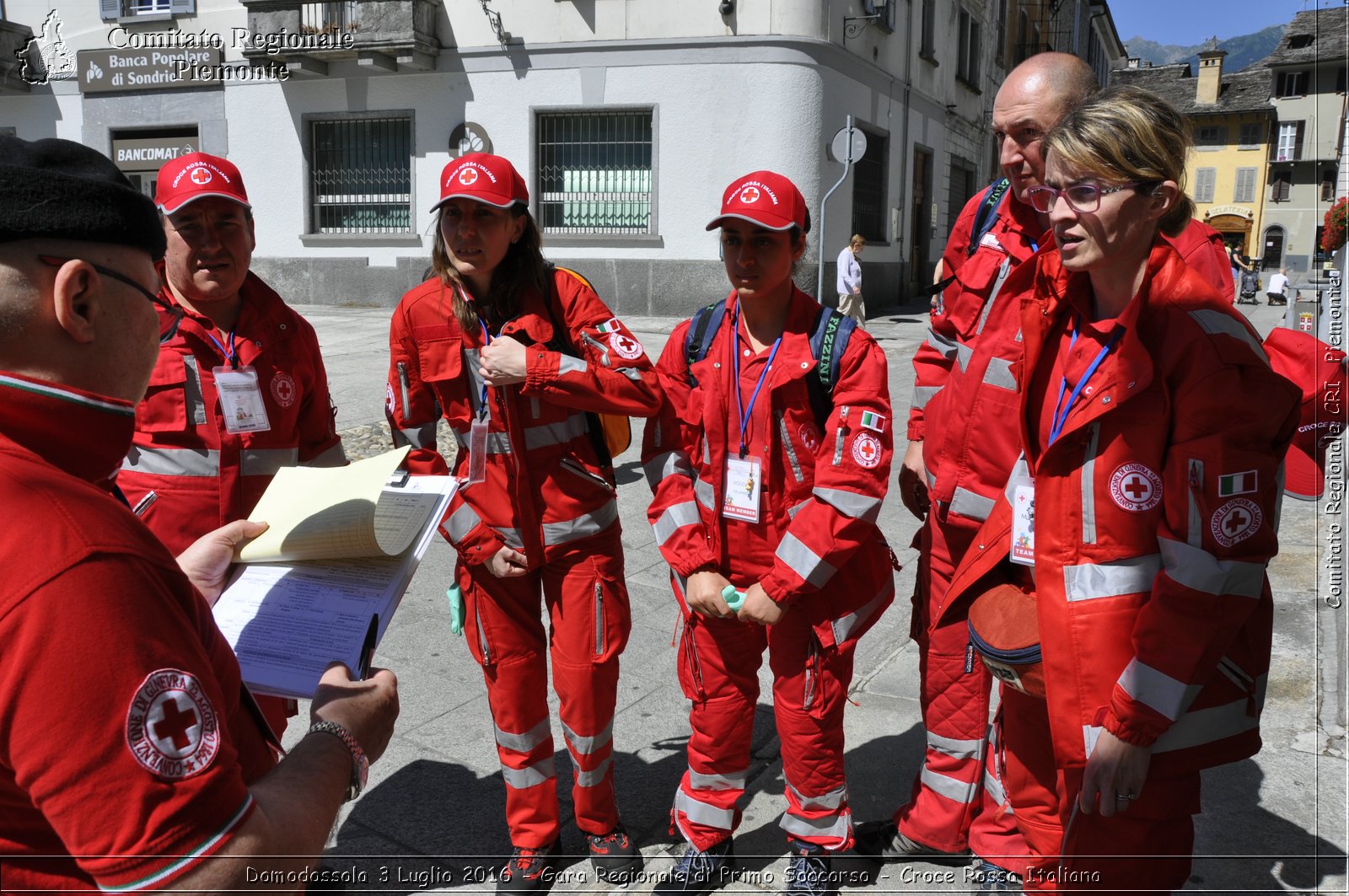 Domodossola 3 Luglio 2016 - Gara Regionale di Primo Soccorso - Croce Rossa Italiana- Comitato Regionale del Piemonte