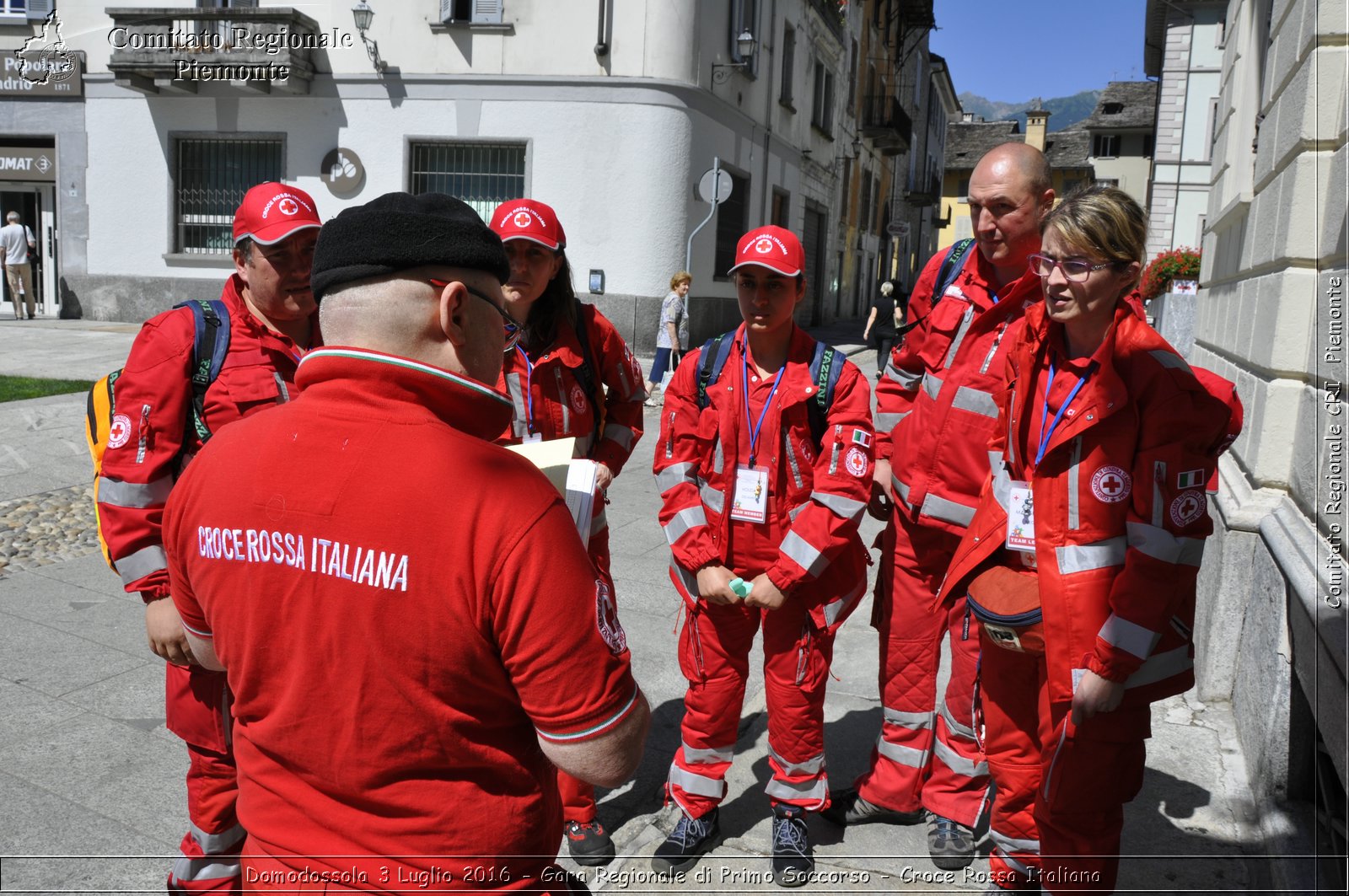 Domodossola 3 Luglio 2016 - Gara Regionale di Primo Soccorso - Croce Rossa Italiana- Comitato Regionale del Piemonte