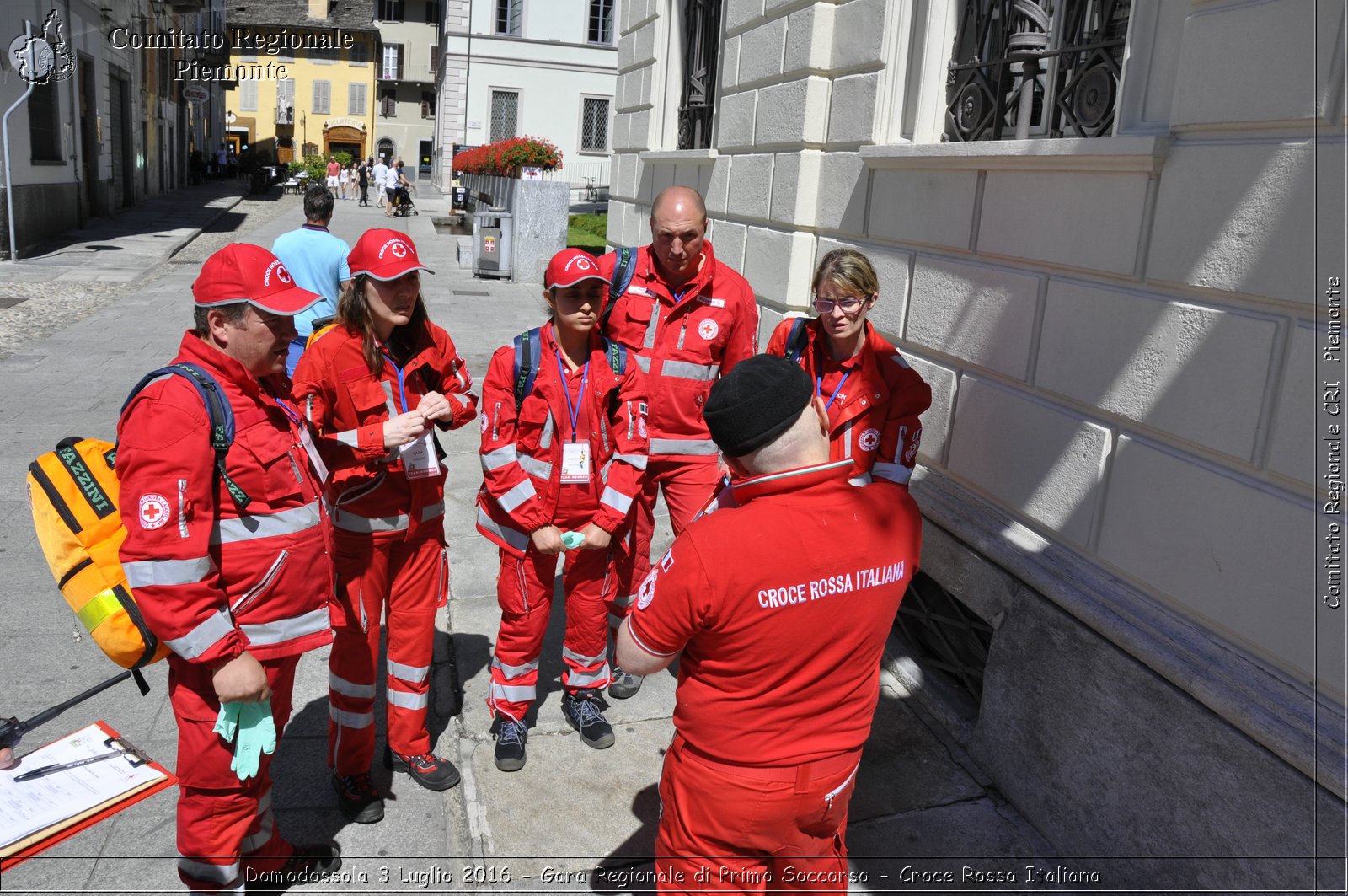 Domodossola 3 Luglio 2016 - Gara Regionale di Primo Soccorso - Croce Rossa Italiana- Comitato Regionale del Piemonte