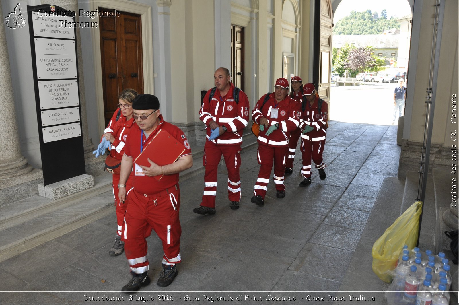 Domodossola 3 Luglio 2016 - Gara Regionale di Primo Soccorso - Croce Rossa Italiana- Comitato Regionale del Piemonte