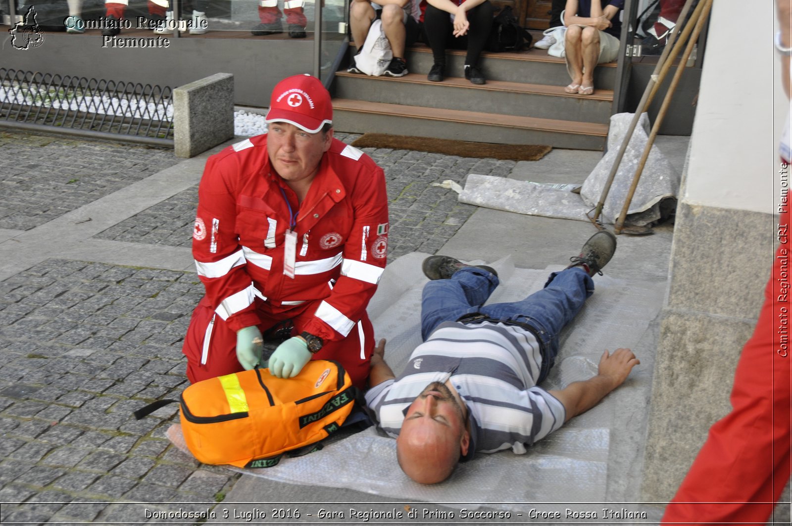 Domodossola 3 Luglio 2016 - Gara Regionale di Primo Soccorso - Croce Rossa Italiana- Comitato Regionale del Piemonte