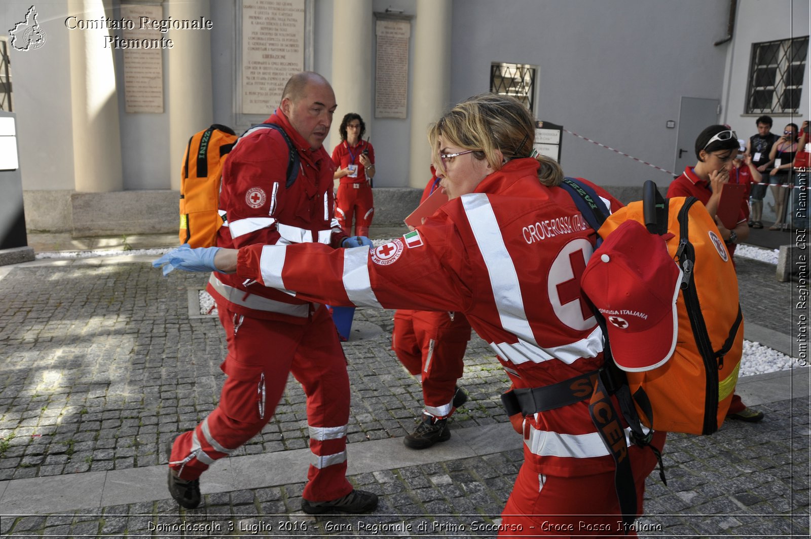 Domodossola 3 Luglio 2016 - Gara Regionale di Primo Soccorso - Croce Rossa Italiana- Comitato Regionale del Piemonte