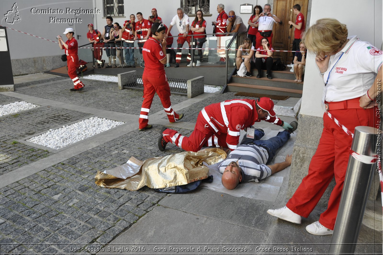 Domodossola 3 Luglio 2016 - Gara Regionale di Primo Soccorso - Croce Rossa Italiana- Comitato Regionale del Piemonte