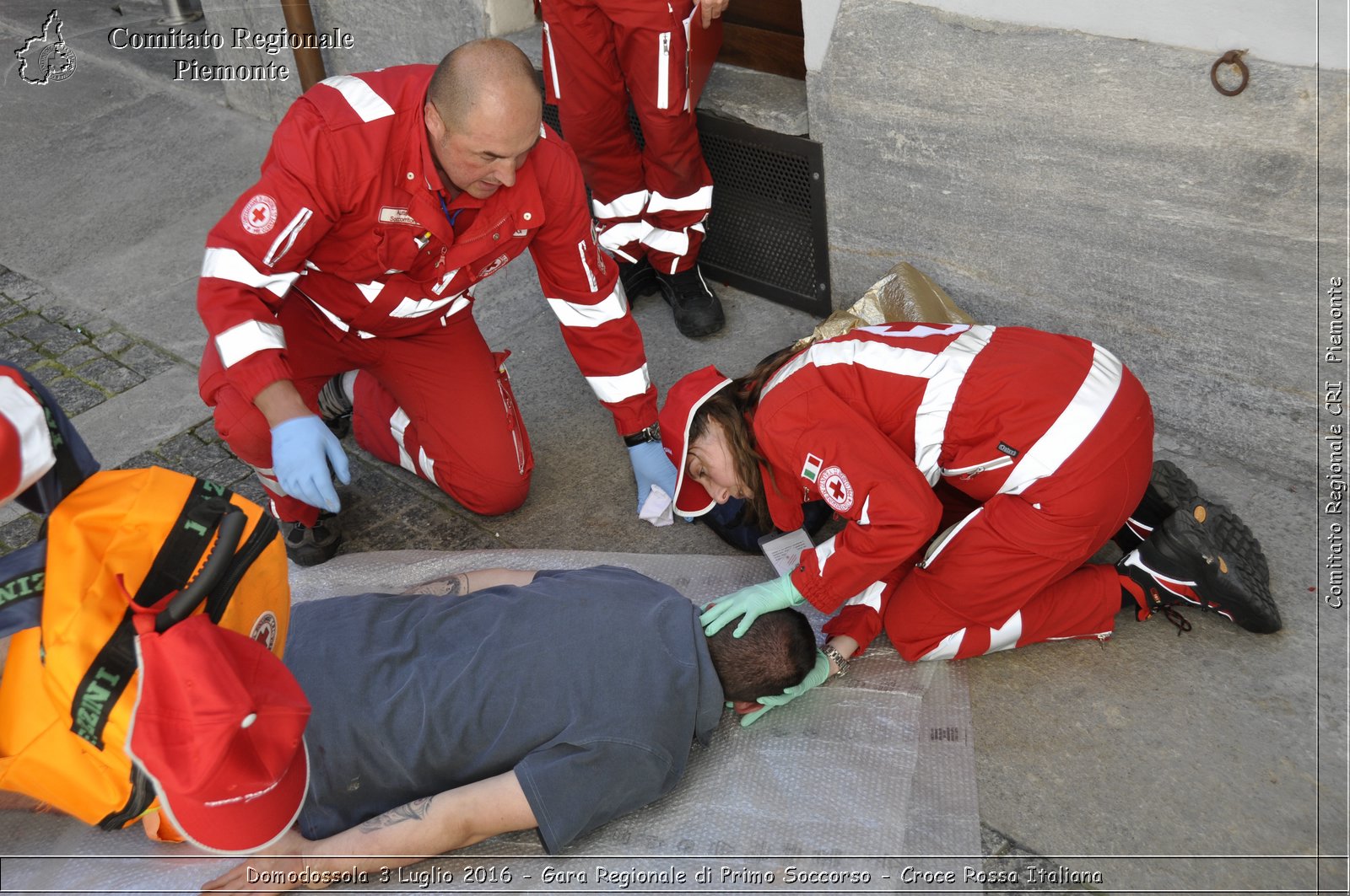 Domodossola 3 Luglio 2016 - Gara Regionale di Primo Soccorso - Croce Rossa Italiana- Comitato Regionale del Piemonte