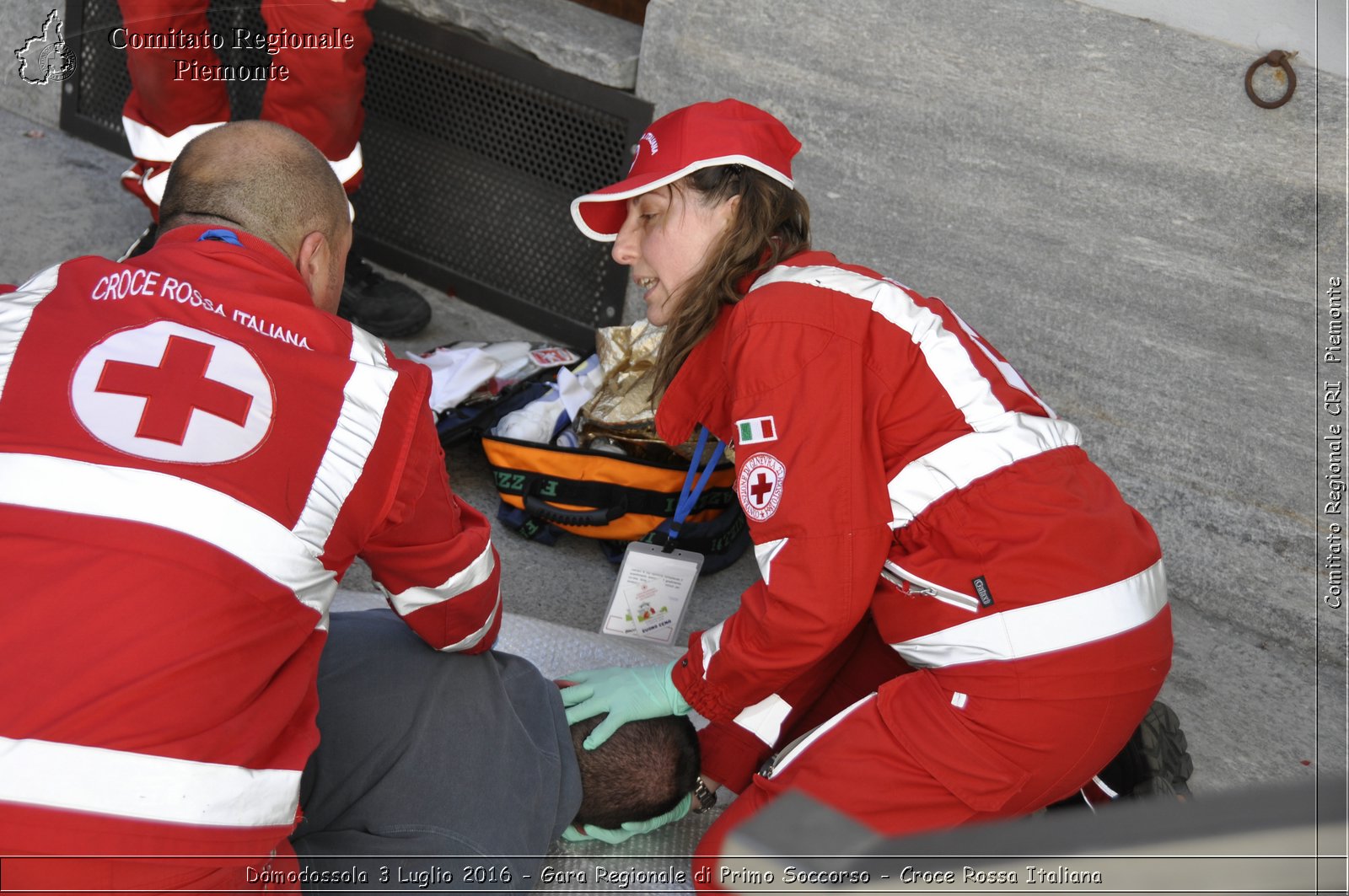 Domodossola 3 Luglio 2016 - Gara Regionale di Primo Soccorso - Croce Rossa Italiana- Comitato Regionale del Piemonte