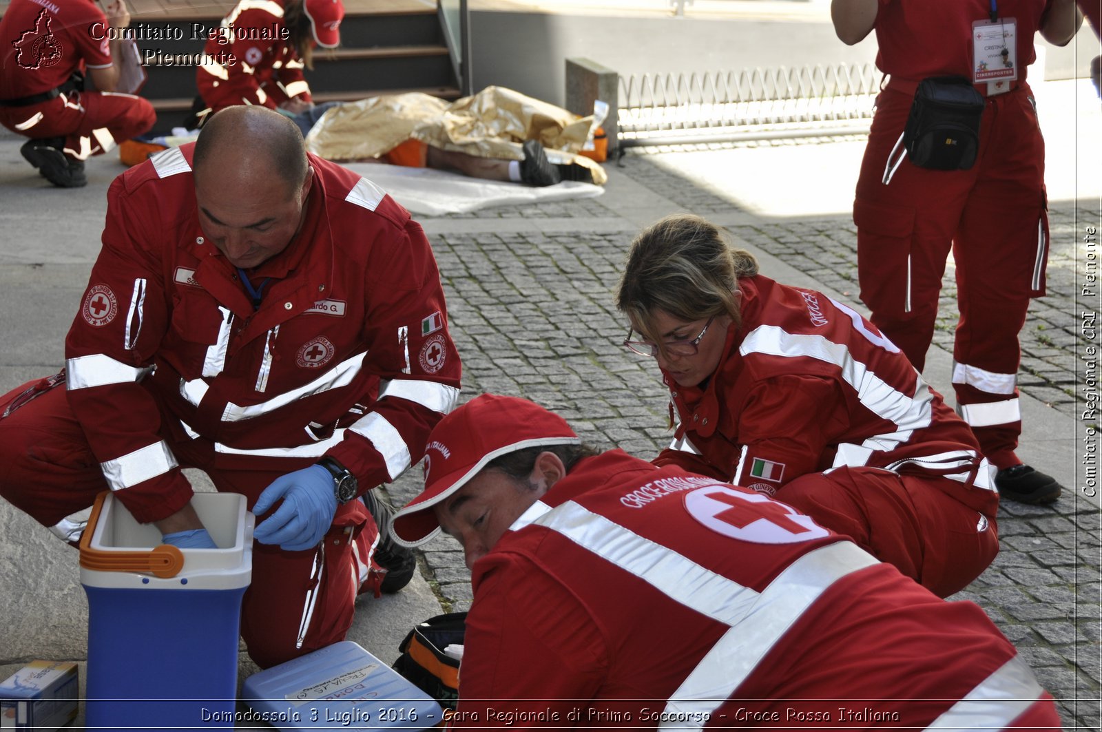 Domodossola 3 Luglio 2016 - Gara Regionale di Primo Soccorso - Croce Rossa Italiana- Comitato Regionale del Piemonte