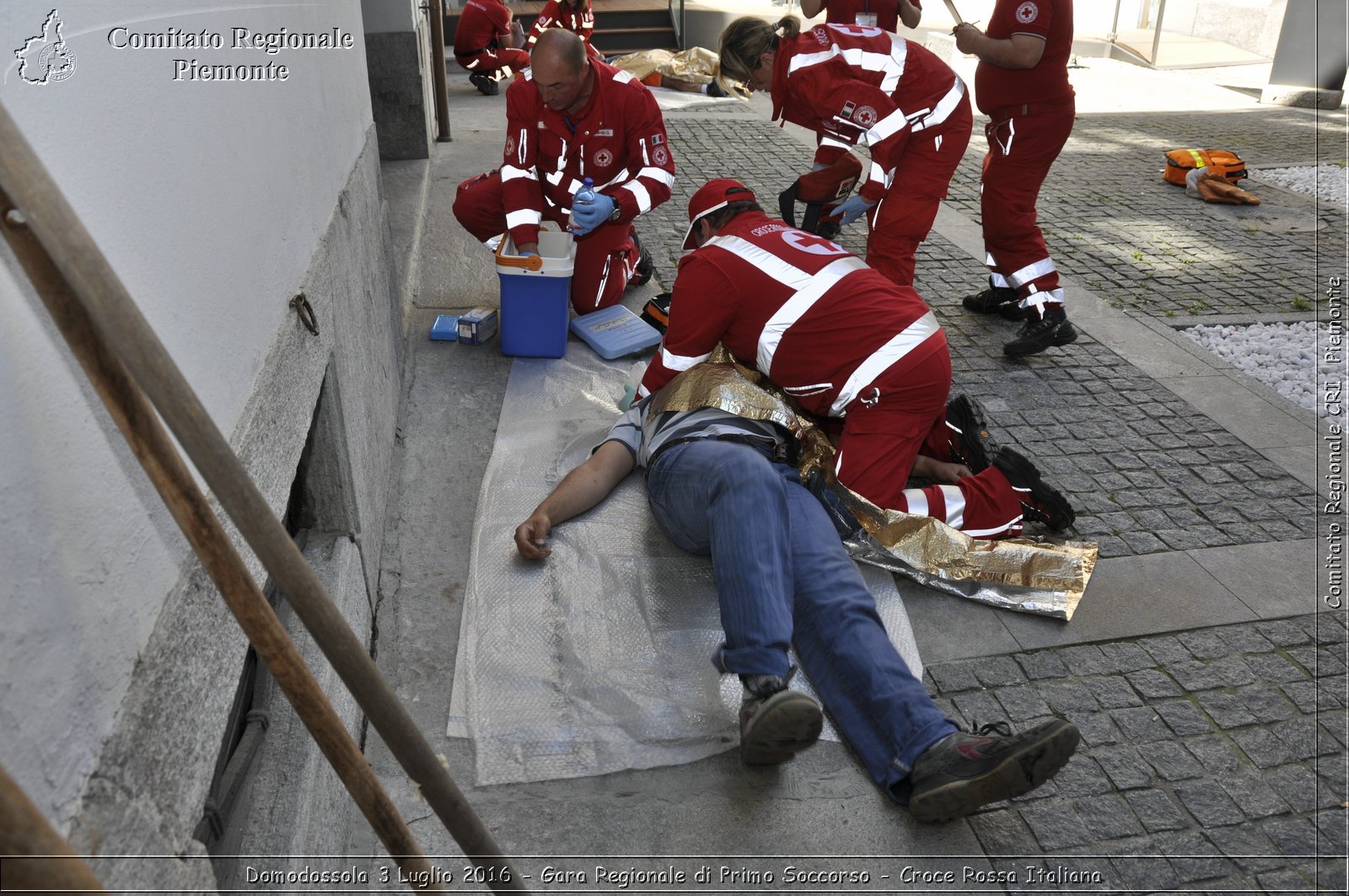 Domodossola 3 Luglio 2016 - Gara Regionale di Primo Soccorso - Croce Rossa Italiana- Comitato Regionale del Piemonte