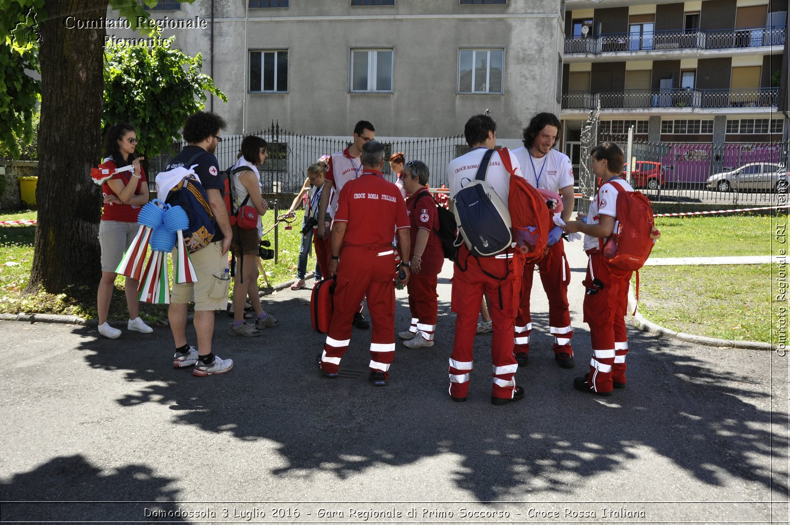 Domodossola 3 Luglio 2016 - Gara Regionale di Primo Soccorso - Croce Rossa Italiana- Comitato Regionale del Piemonte