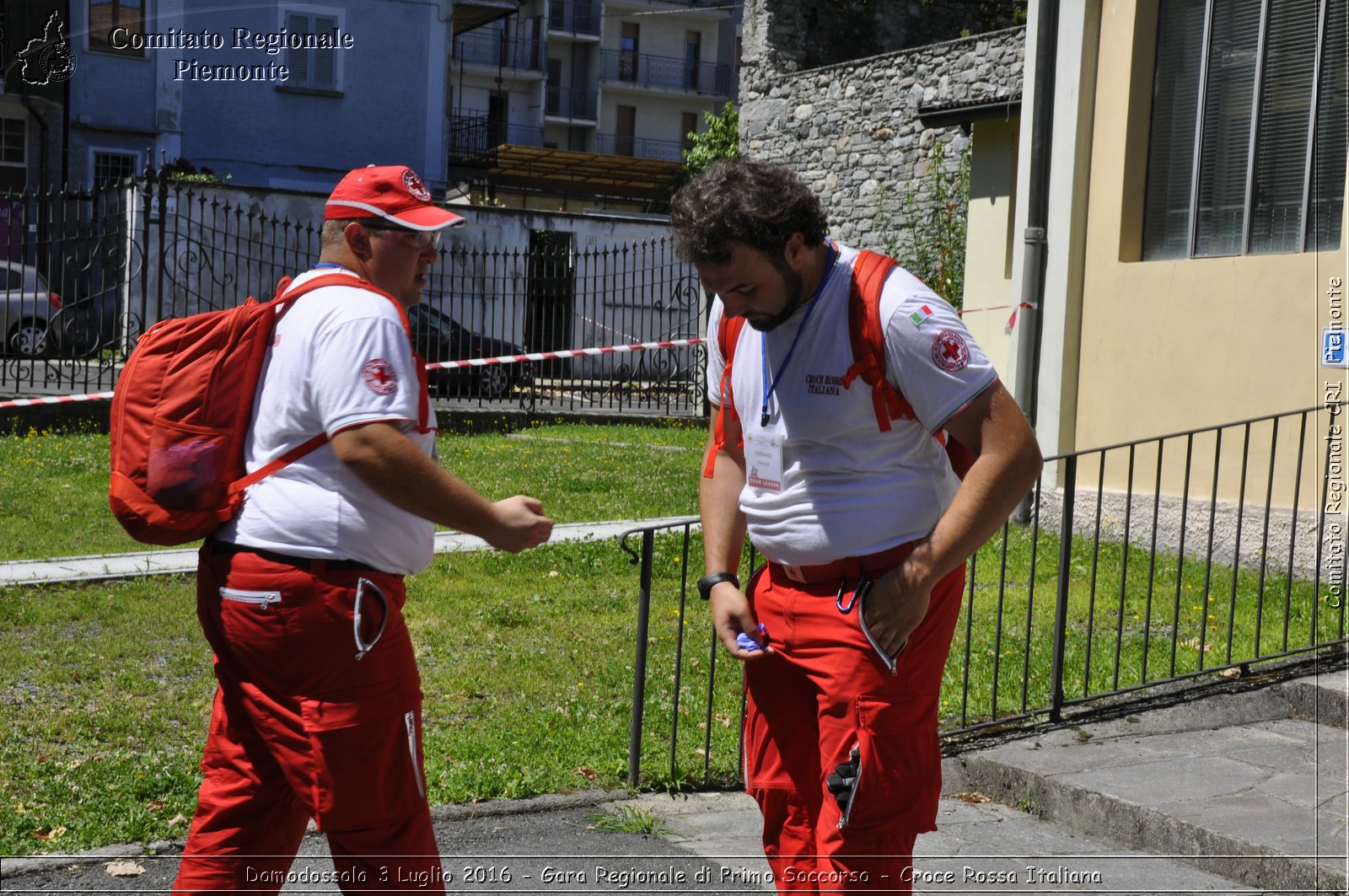 Domodossola 3 Luglio 2016 - Gara Regionale di Primo Soccorso - Croce Rossa Italiana- Comitato Regionale del Piemonte