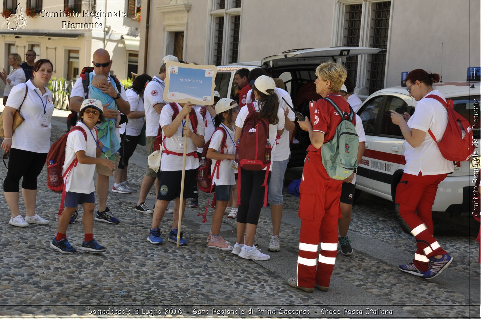 Domodossola 3 Luglio 2016 - Gara Regionale di Primo Soccorso - Croce Rossa Italiana- Comitato Regionale del Piemonte