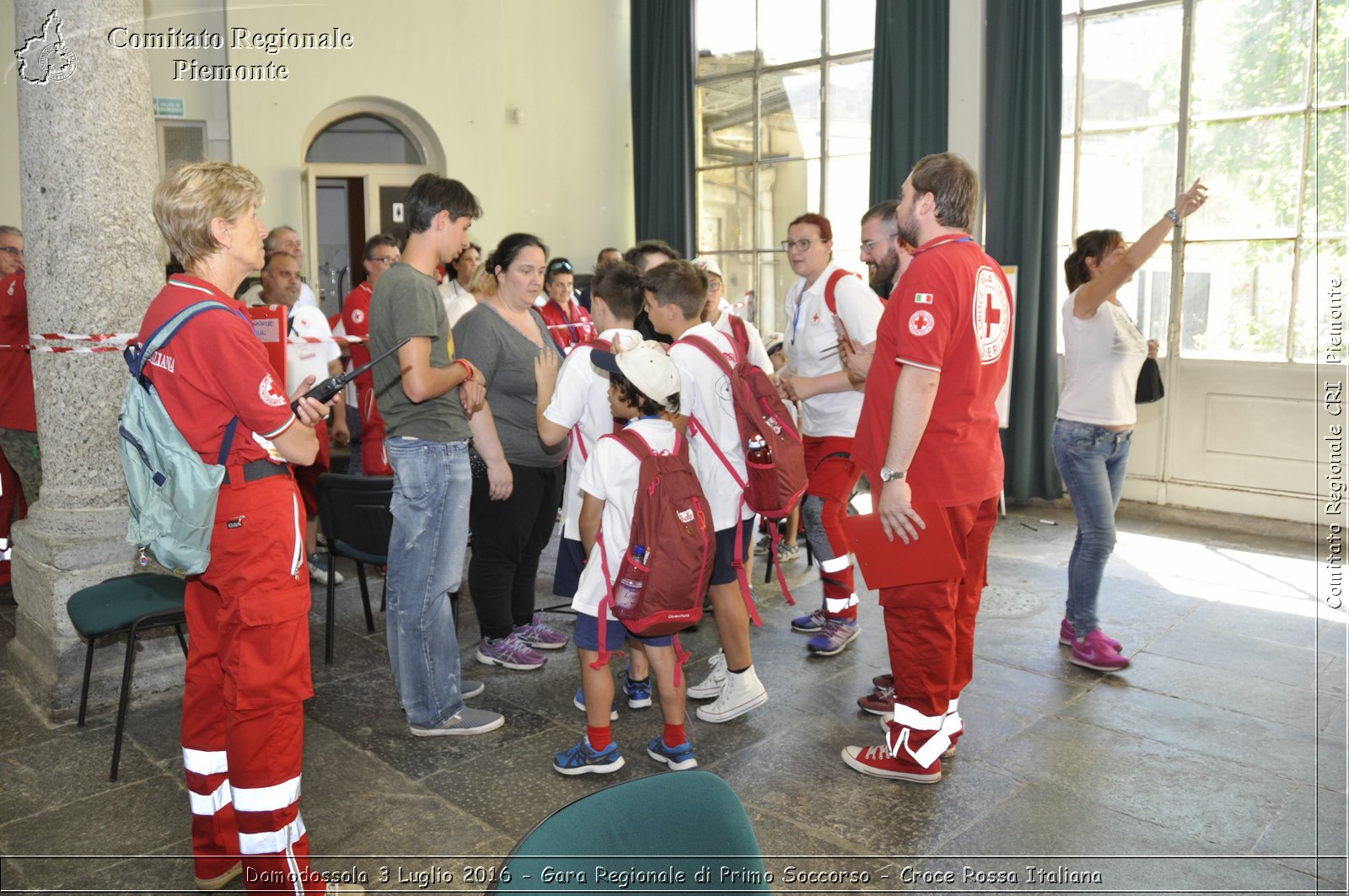 Domodossola 3 Luglio 2016 - Gara Regionale di Primo Soccorso - Croce Rossa Italiana- Comitato Regionale del Piemonte