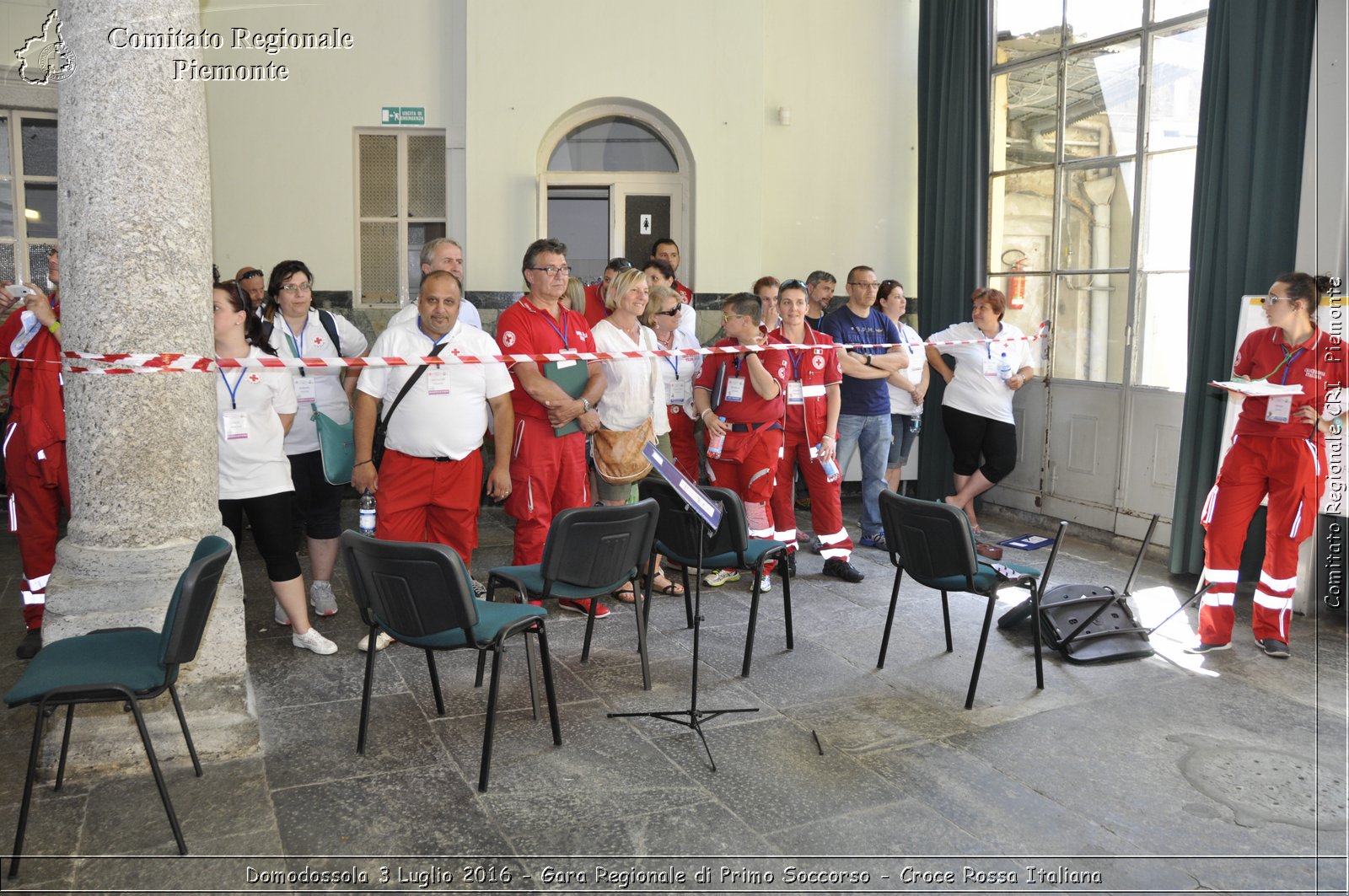 Domodossola 3 Luglio 2016 - Gara Regionale di Primo Soccorso - Croce Rossa Italiana- Comitato Regionale del Piemonte