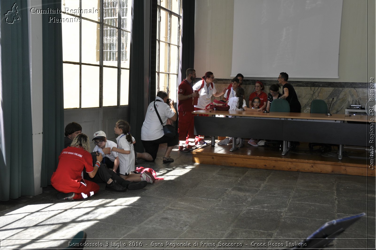 Domodossola 3 Luglio 2016 - Gara Regionale di Primo Soccorso - Croce Rossa Italiana- Comitato Regionale del Piemonte