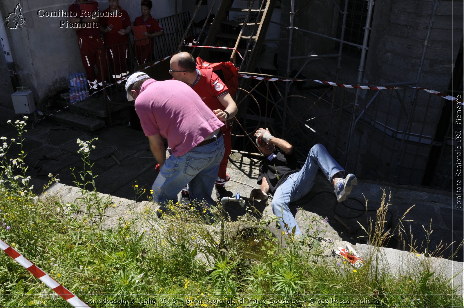 Domodossola 3 Luglio 2016 - Gara Regionale di Primo Soccorso - Croce Rossa Italiana- Comitato Regionale del Piemonte