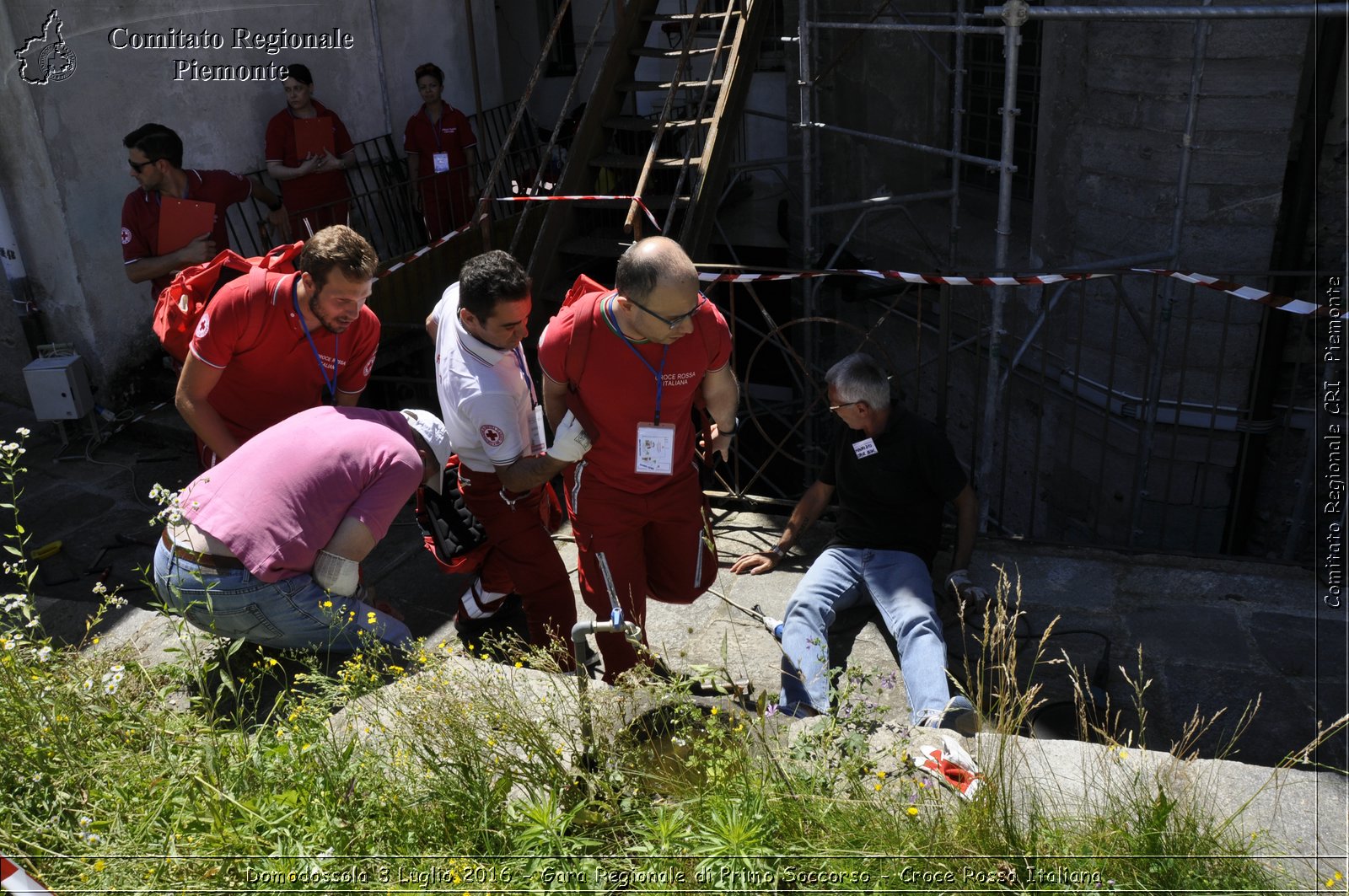 Domodossola 3 Luglio 2016 - Gara Regionale di Primo Soccorso - Croce Rossa Italiana- Comitato Regionale del Piemonte