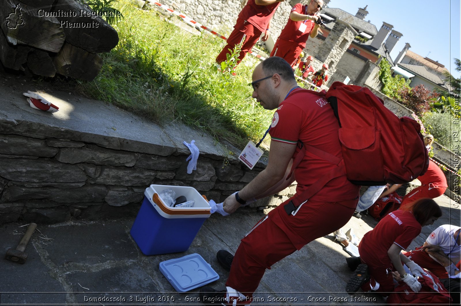 Domodossola 3 Luglio 2016 - Gara Regionale di Primo Soccorso - Croce Rossa Italiana- Comitato Regionale del Piemonte