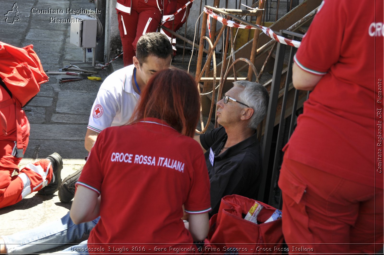 Domodossola 3 Luglio 2016 - Gara Regionale di Primo Soccorso - Croce Rossa Italiana- Comitato Regionale del Piemonte