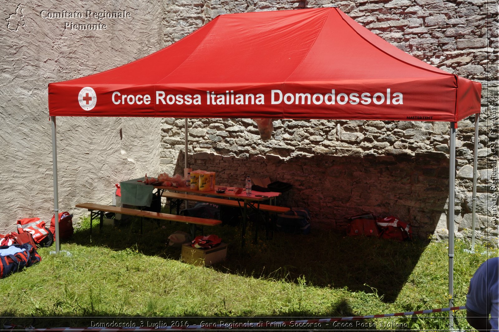 Domodossola 3 Luglio 2016 - Gara Regionale di Primo Soccorso - Croce Rossa Italiana- Comitato Regionale del Piemonte