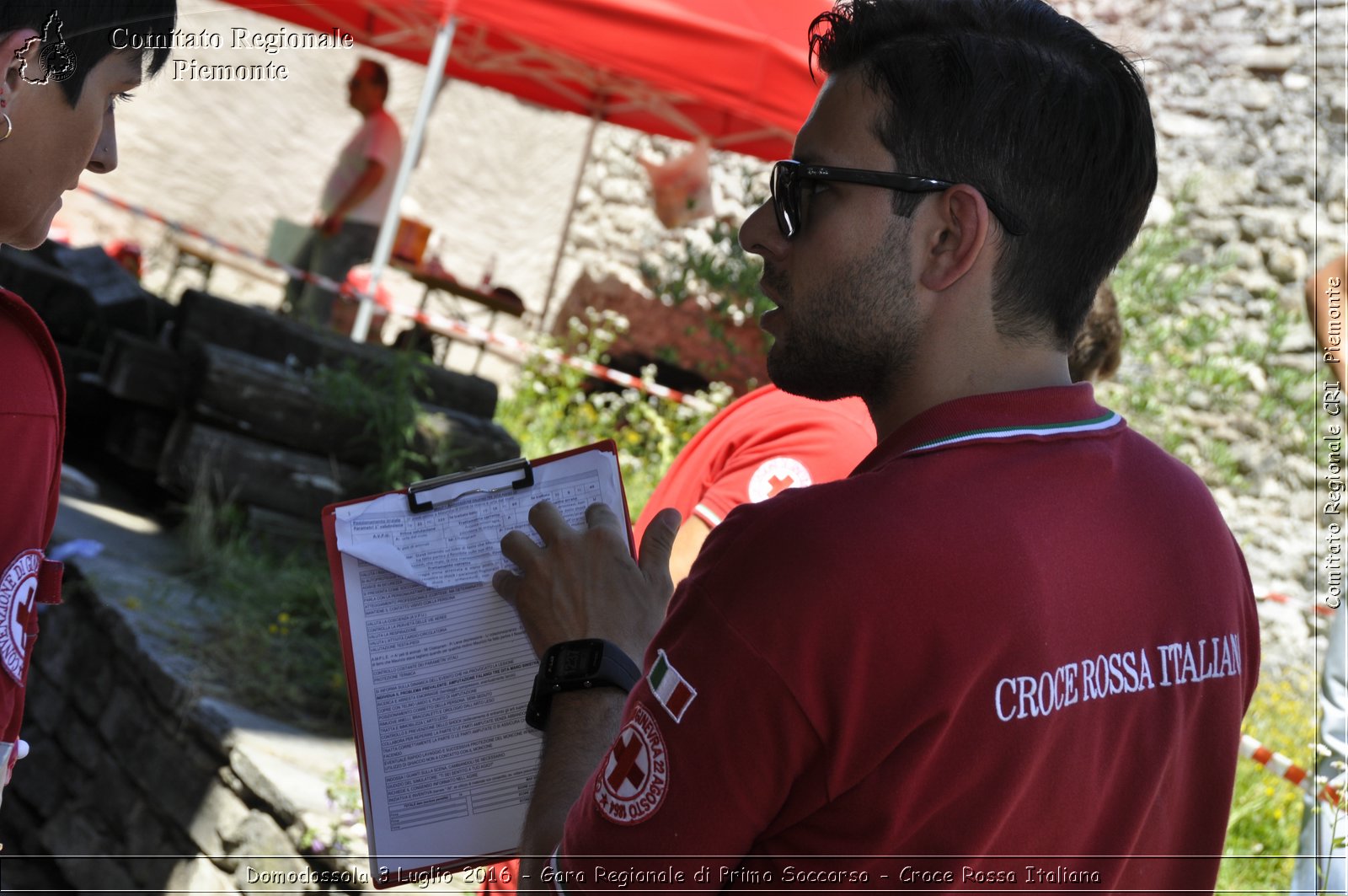 Domodossola 3 Luglio 2016 - Gara Regionale di Primo Soccorso - Croce Rossa Italiana- Comitato Regionale del Piemonte