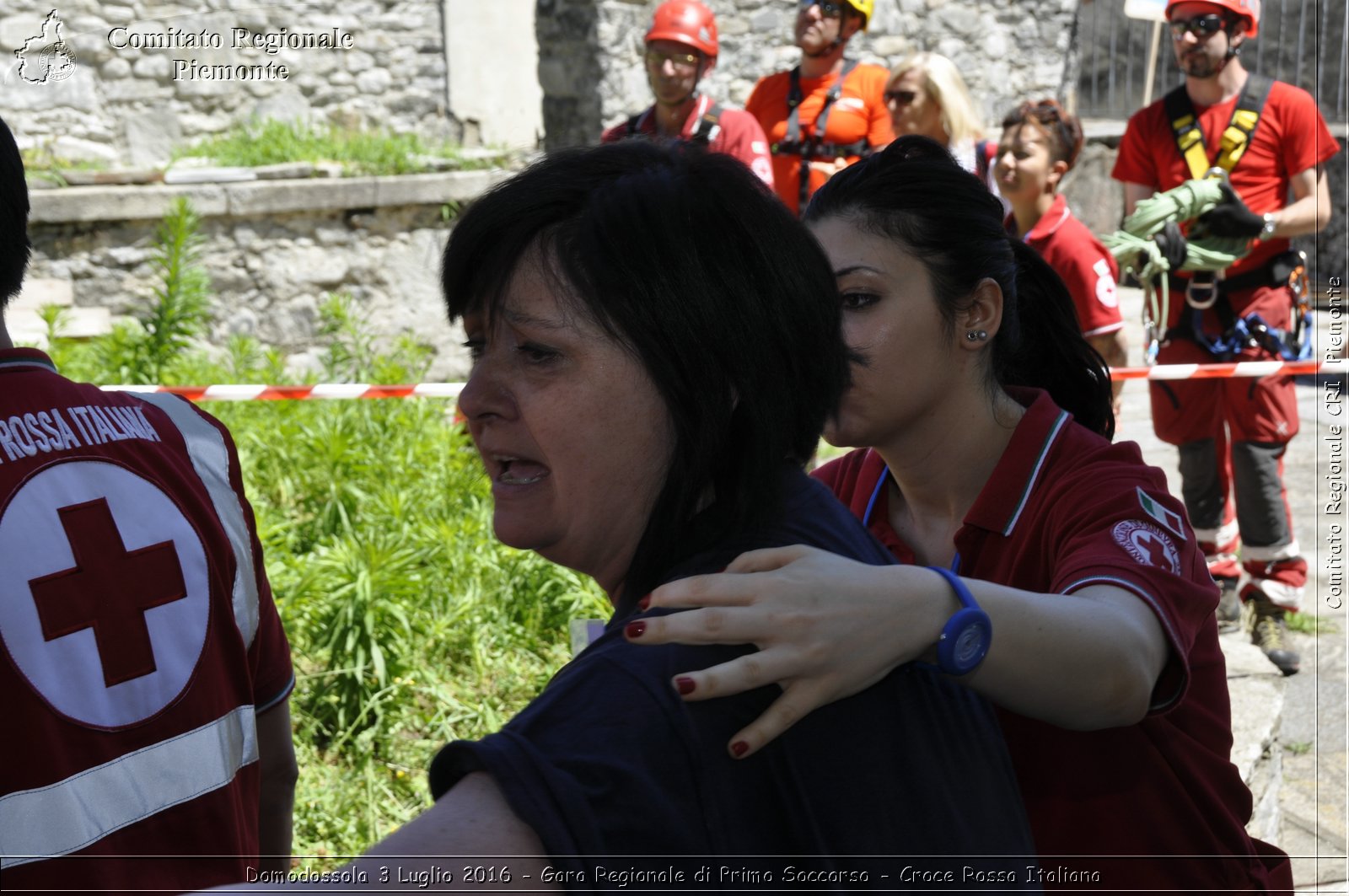 Domodossola 3 Luglio 2016 - Gara Regionale di Primo Soccorso - Croce Rossa Italiana- Comitato Regionale del Piemonte