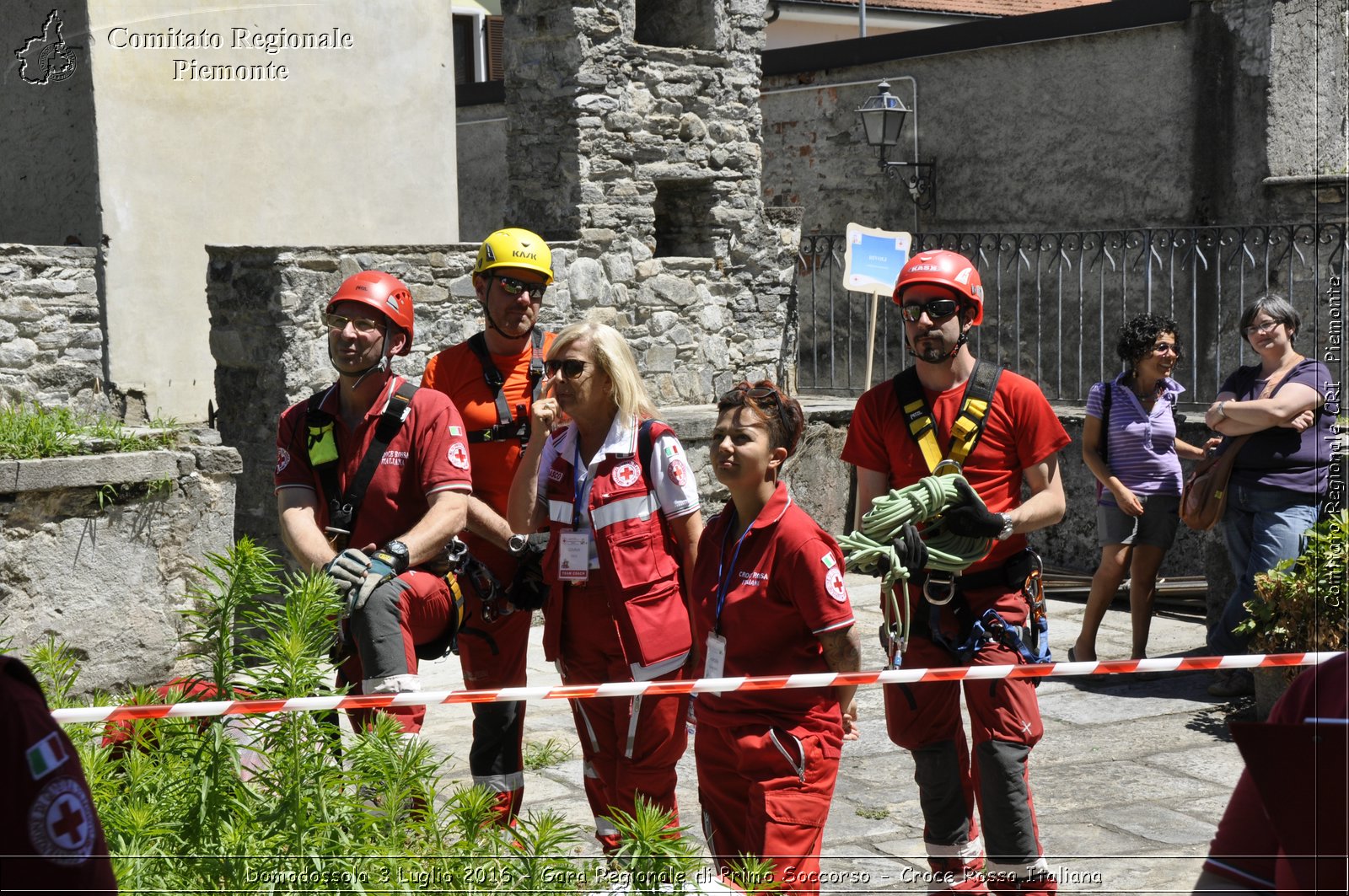 Domodossola 3 Luglio 2016 - Gara Regionale di Primo Soccorso - Croce Rossa Italiana- Comitato Regionale del Piemonte