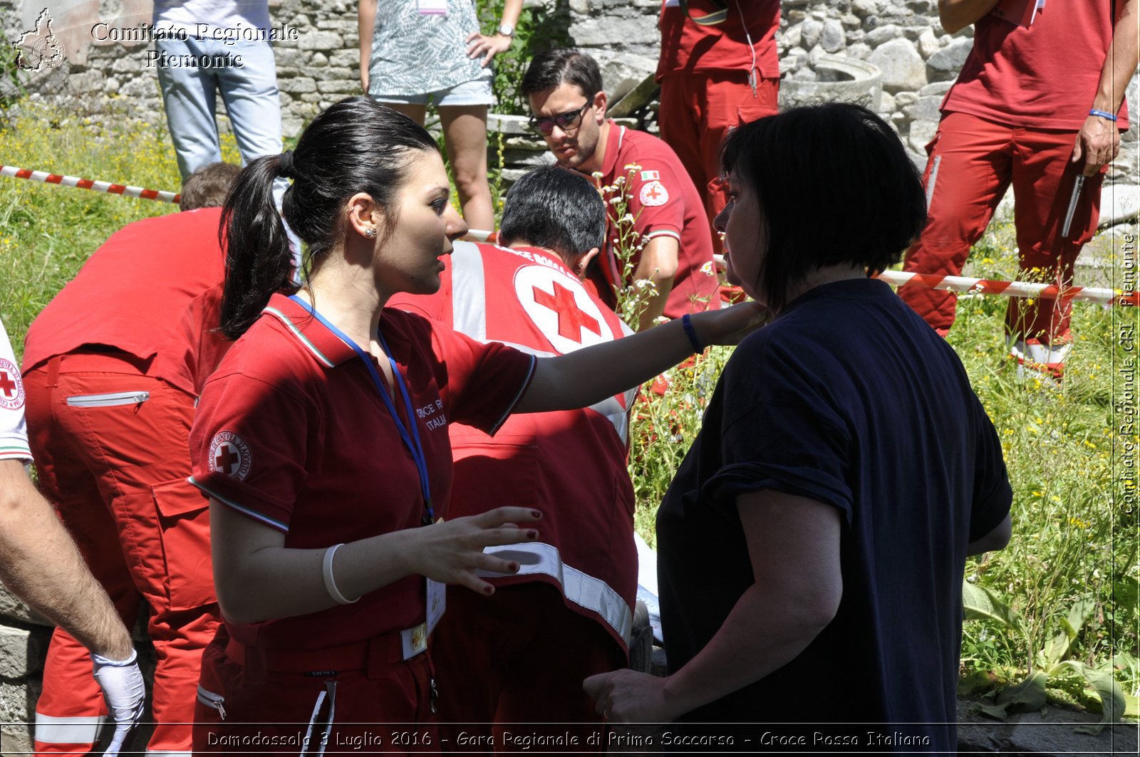 Domodossola 3 Luglio 2016 - Gara Regionale di Primo Soccorso - Croce Rossa Italiana- Comitato Regionale del Piemonte