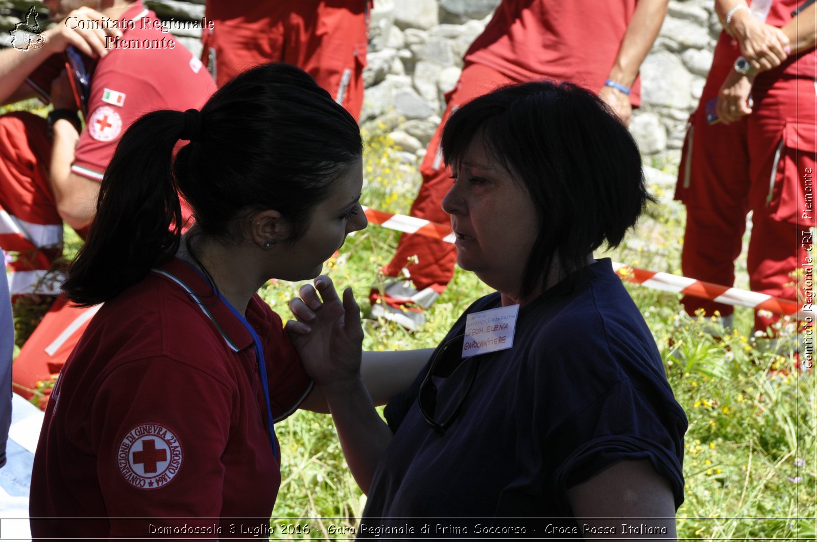 Domodossola 3 Luglio 2016 - Gara Regionale di Primo Soccorso - Croce Rossa Italiana- Comitato Regionale del Piemonte