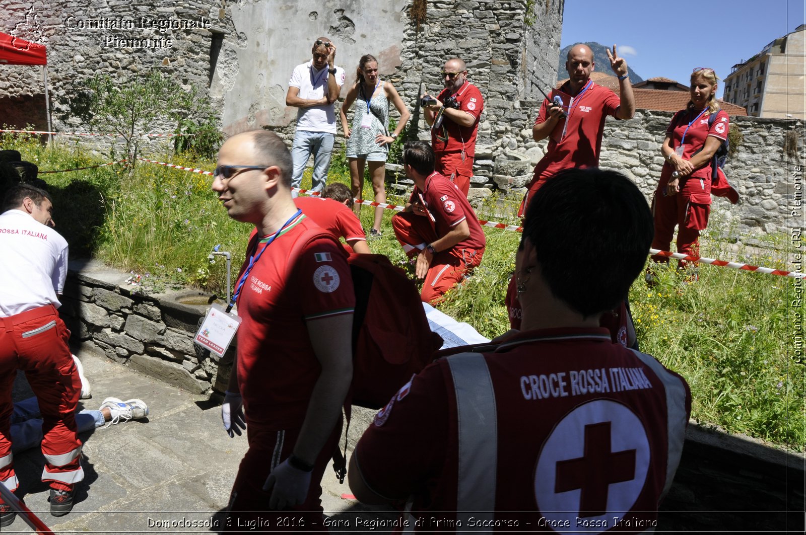 Domodossola 3 Luglio 2016 - Gara Regionale di Primo Soccorso - Croce Rossa Italiana- Comitato Regionale del Piemonte