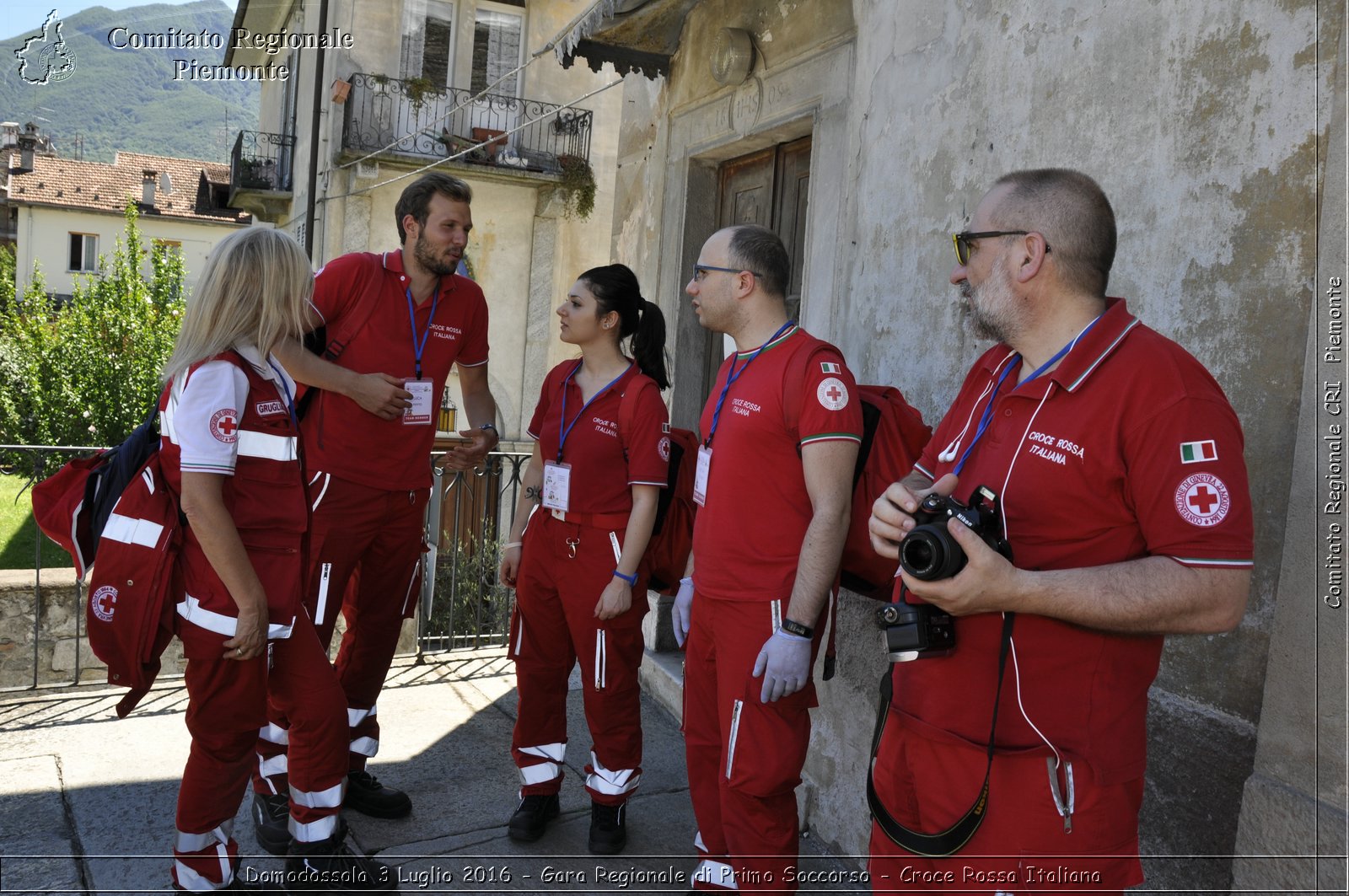 Domodossola 3 Luglio 2016 - Gara Regionale di Primo Soccorso - Croce Rossa Italiana- Comitato Regionale del Piemonte