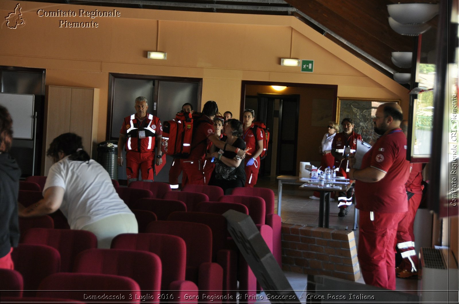 Domodossola 3 Luglio 2016 - Gara Regionale di Primo Soccorso - Croce Rossa Italiana- Comitato Regionale del Piemonte