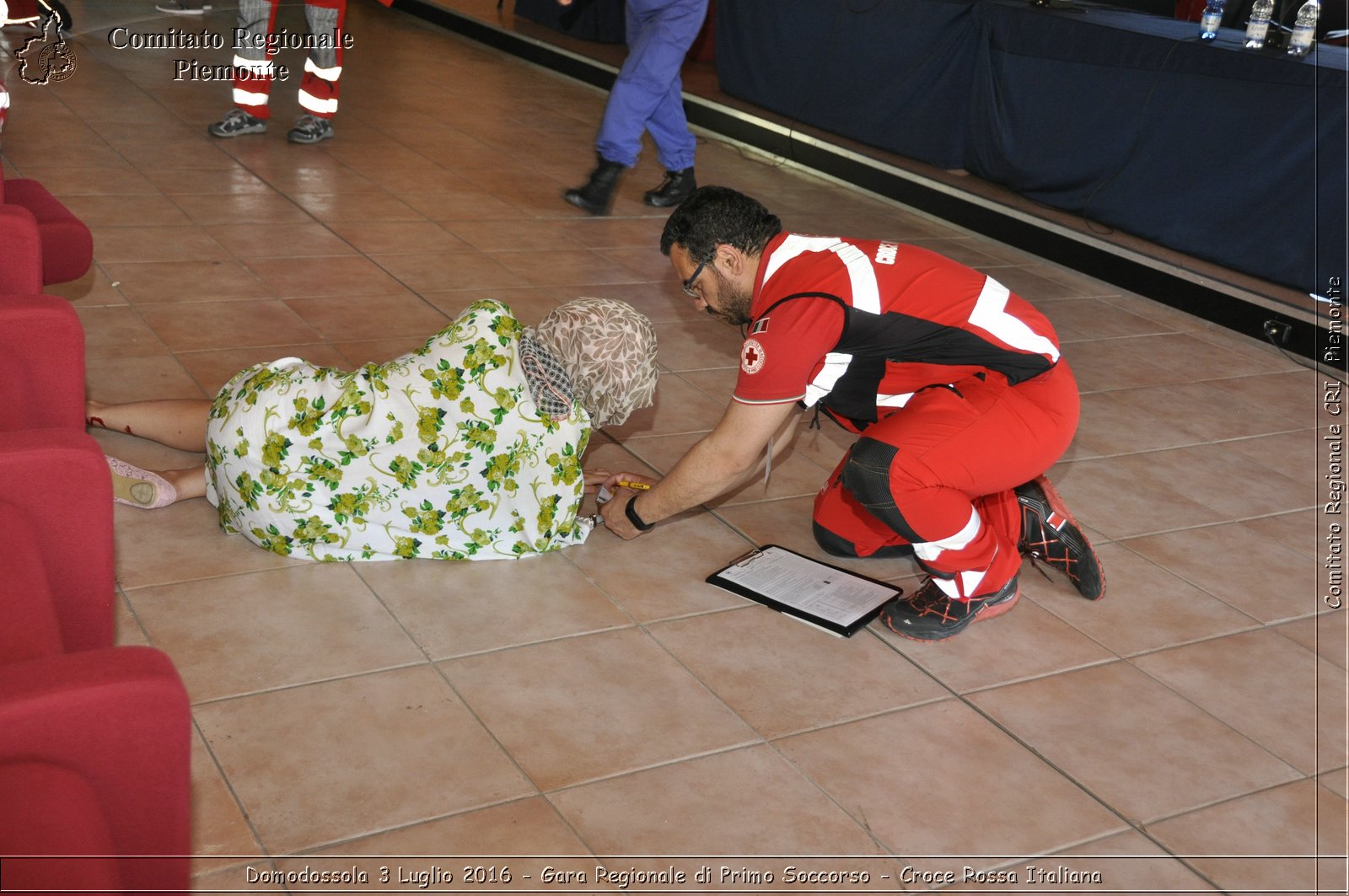 Domodossola 3 Luglio 2016 - Gara Regionale di Primo Soccorso - Croce Rossa Italiana- Comitato Regionale del Piemonte