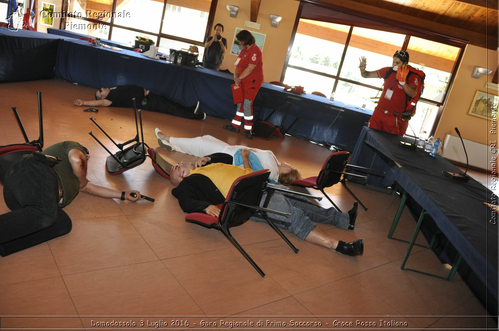 Domodossola 3 Luglio 2016 - Gara Regionale di Primo Soccorso - Croce Rossa Italiana- Comitato Regionale del Piemonte