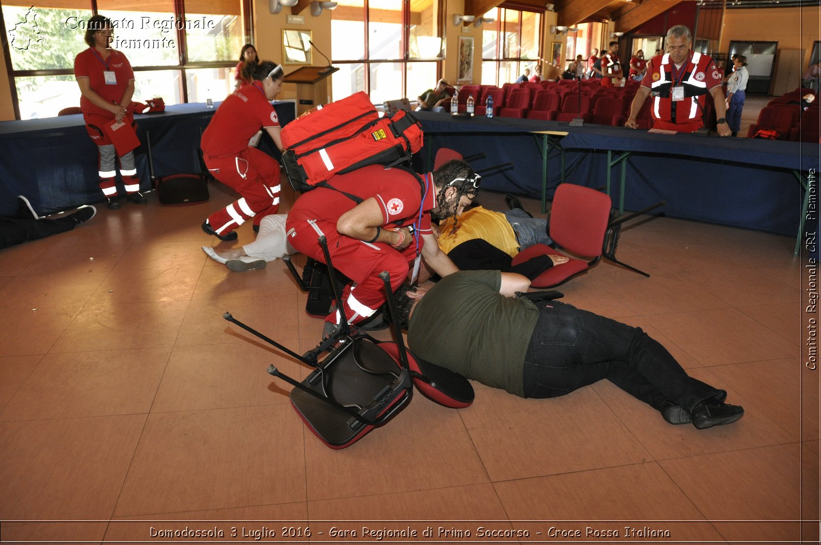 Domodossola 3 Luglio 2016 - Gara Regionale di Primo Soccorso - Croce Rossa Italiana- Comitato Regionale del Piemonte