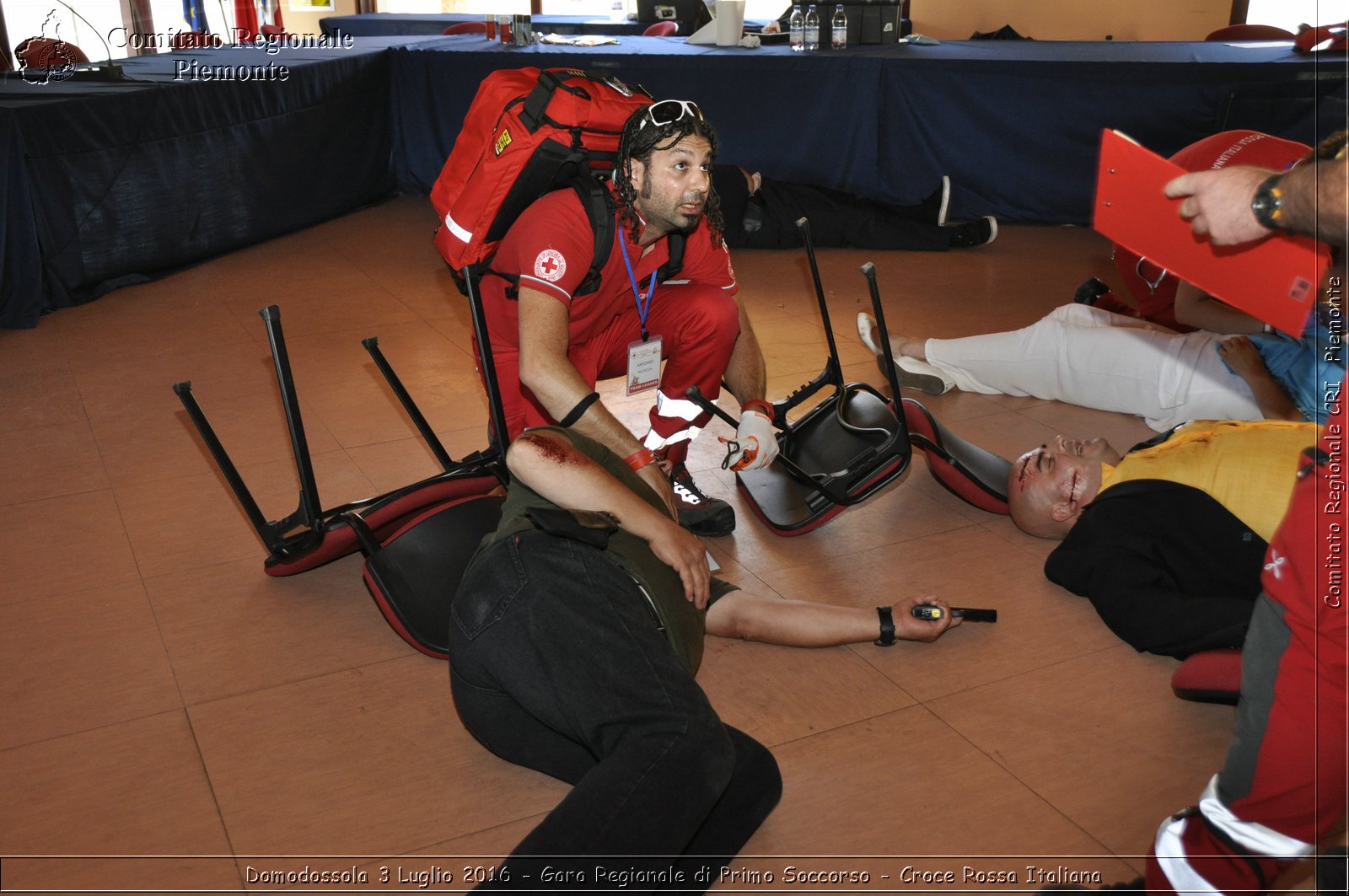 Domodossola 3 Luglio 2016 - Gara Regionale di Primo Soccorso - Croce Rossa Italiana- Comitato Regionale del Piemonte