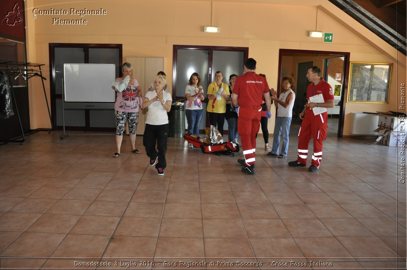 Domodossola 3 Luglio 2016 - Gara Regionale di Primo Soccorso - Croce Rossa Italiana- Comitato Regionale del Piemonte