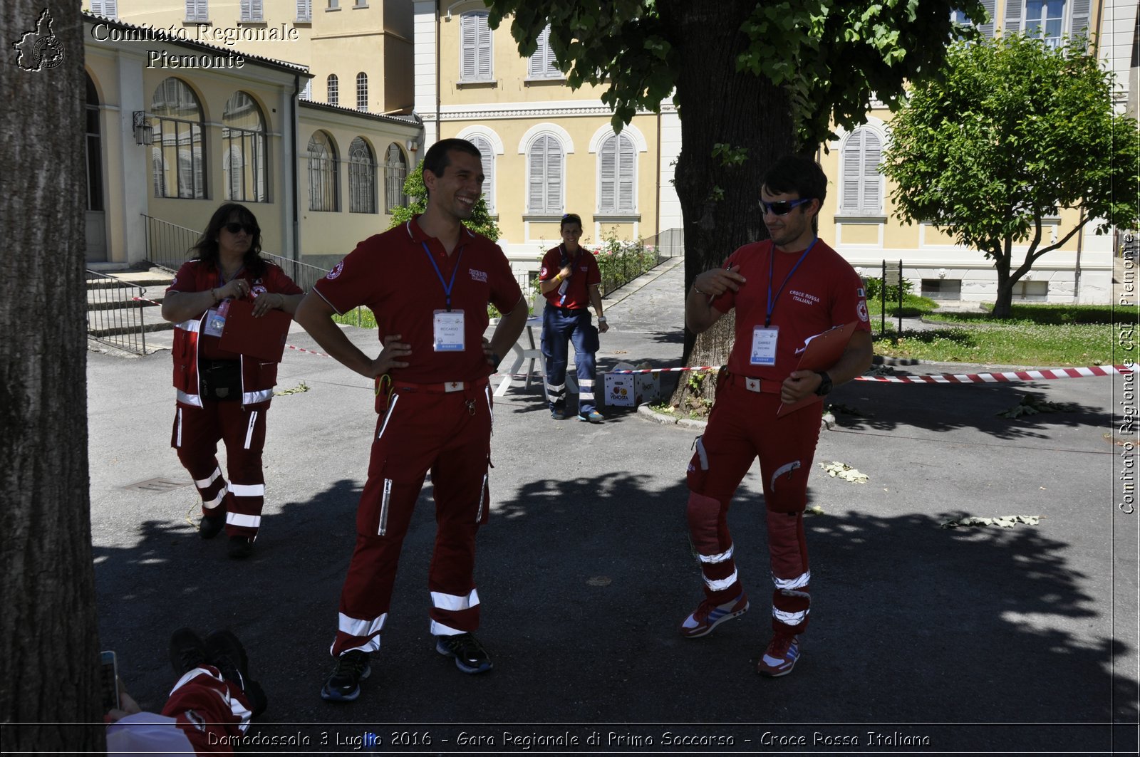 Domodossola 3 Luglio 2016 - Gara Regionale di Primo Soccorso - Croce Rossa Italiana- Comitato Regionale del Piemonte