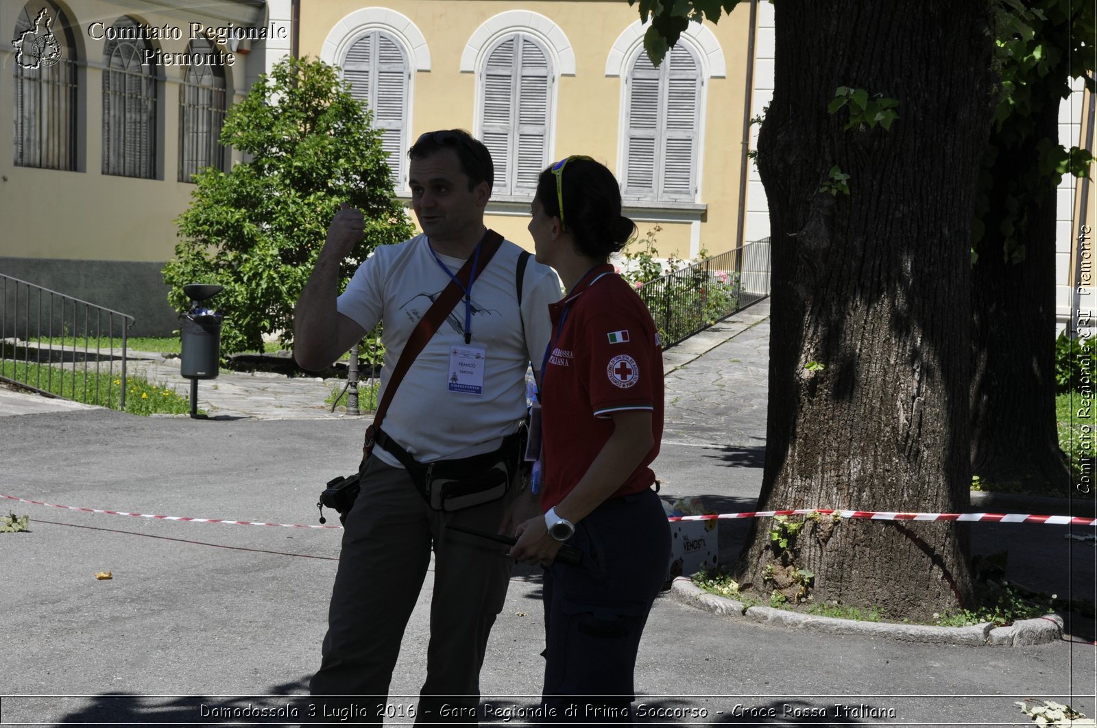 Domodossola 3 Luglio 2016 - Gara Regionale di Primo Soccorso - Croce Rossa Italiana- Comitato Regionale del Piemonte