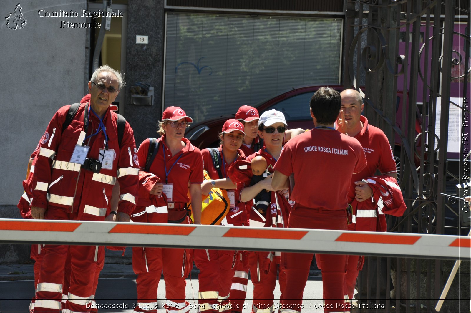 Domodossola 3 Luglio 2016 - Gara Regionale di Primo Soccorso - Croce Rossa Italiana- Comitato Regionale del Piemonte