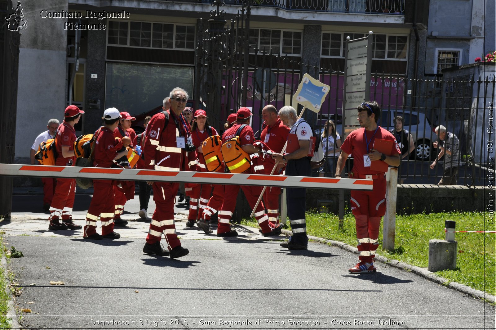 Domodossola 3 Luglio 2016 - Gara Regionale di Primo Soccorso - Croce Rossa Italiana- Comitato Regionale del Piemonte