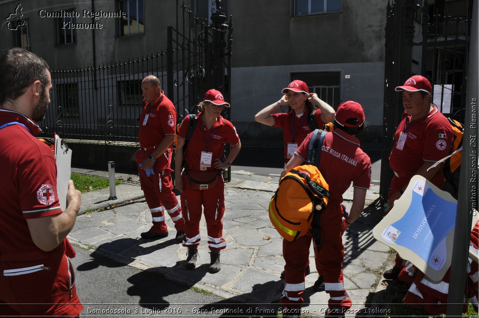 Domodossola 3 Luglio 2016 - Gara Regionale di Primo Soccorso - Croce Rossa Italiana- Comitato Regionale del Piemonte