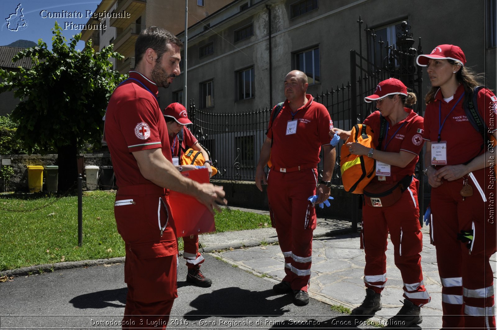 Domodossola 3 Luglio 2016 - Gara Regionale di Primo Soccorso - Croce Rossa Italiana- Comitato Regionale del Piemonte