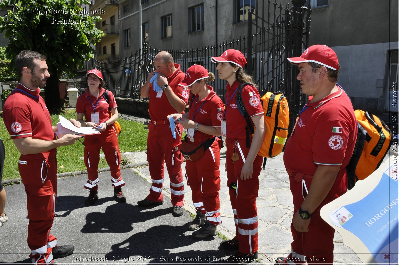 Domodossola 3 Luglio 2016 - Gara Regionale di Primo Soccorso - Croce Rossa Italiana- Comitato Regionale del Piemonte