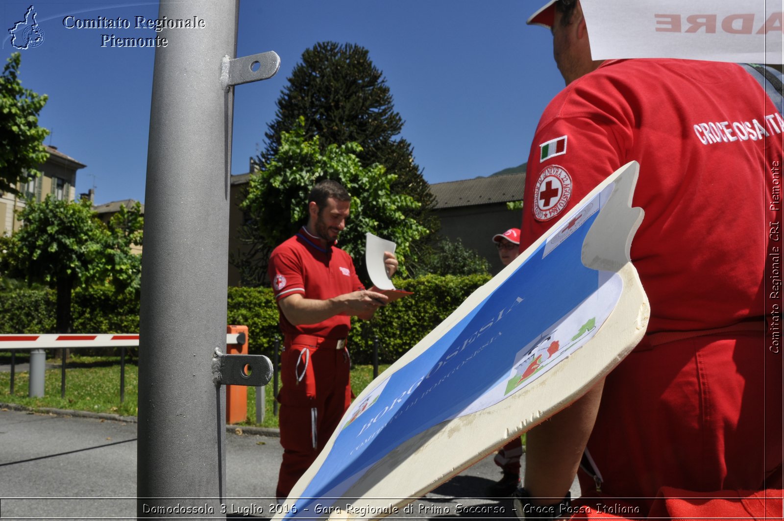 Domodossola 3 Luglio 2016 - Gara Regionale di Primo Soccorso - Croce Rossa Italiana- Comitato Regionale del Piemonte