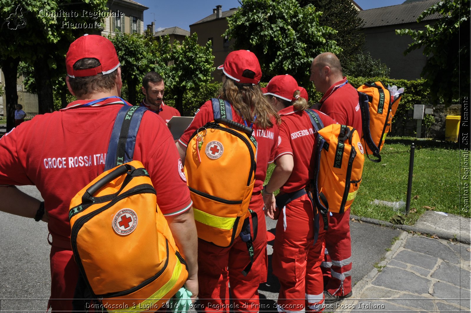 Domodossola 3 Luglio 2016 - Gara Regionale di Primo Soccorso - Croce Rossa Italiana- Comitato Regionale del Piemonte